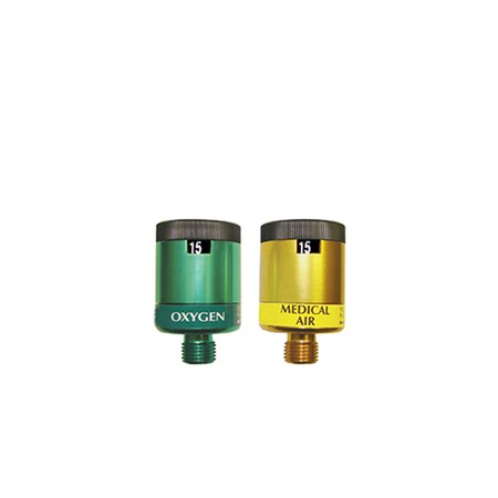 Amico Dial Flowmeter - Air, 0-15 LPM, USA, Ohmeda FMA-15U-OM-D